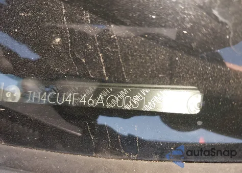 2010 Acura Tsx 3.5 из США, поврежденный, VIN JH4CU4F46AC003163